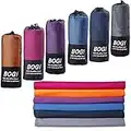 BOGI Microfiber Travel Sports Towel-Quick Dry Towel, Soft Lightweight Microfiber Camping Towel Absorbent Compact Travel Towel for Camping Gym Beach Bath Yoga Swimming Backpacking (M:40''x20''-Nblue)