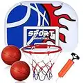 Basketballkorb fürs Zimmer SUPER JOY Mini Innen Tragbarer Basketballkorb Set mit Balls Indoor Kinder Mini Basketball Korb Set Basketballbrett für den Innenbereich Zuhause Büro Party Sportspielzeug