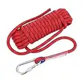 12mm Kletterseil Paracord Panchute Corad Lanyard mit Karabiner-Kletterseil zur Rettung von Wanderhängematten(10M)