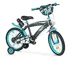 Toimsa 16" 16 Zoll Kinderfahrrad Kinder Jungen Fahrrad Rad BMX Bike Jungenfahrrad Blue Ice