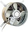 Broan-NuTone 35316 Galvanized Steel Gable Mount Attic Ventilator, 1600 CFM