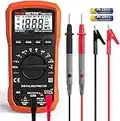 Digital Multimeter,COCZOW Digital Auto Range Multimeter with AC DC Current VoltageTest Leads and Handheld Resistance Capacitance NCV Frequency Tester