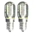 Led E14 Led Ampoule Pour Réfrigérateur 1.5w T22 Micro-onde Ampoule 240v 20w équivalent Lampes à Incandescence Pour Machine à Coudre à Micro-ondes Chandelier Lava Lampe De Bureau De Capot Lot De 2