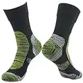 100% Waterproof Skiing Socks, RANDY SUN Mens' or womens' Half-Cushion Dry Warm Multisport Sock Moisture Control & Comfort Medium