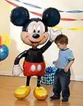 Mickey Mouse Airwalker 52" Inch Jumbo Foil Mylar Birthday Balloon