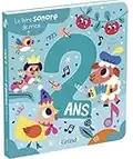 Le livre sonore de mes 2 ans – Livre sonore avec 6 puces – À partir de 2 ans