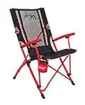 Coleman Chair Bungee Silla Plegable, Gris-Rojo, Large