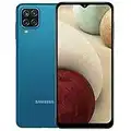 Samsung Galaxy A12 (A127F) 128GB Dual SIM, GSM Unlocked, (CDMA Verizon/Sprint Not Supported) Smartphone International Version (Fast Car Charger Bundle) No Warranty (Blue)