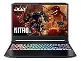 Acer Nitro 5 AN515-57-52LR Ordinateur Portable Gaming 15,6'' FHD IPS 144 Hz, PC Portable Gamer (Intel Core i5-11400H, NVIDIA GeForce RTX 3060, RAM 16 Go, 512 Go SSD, Windows 11) - Laptop Noir