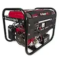 Böhmer-AG 6500W-e Petrol Generator 2.8Kw 12V DC Output Electric Key Start Outdoor 3.4 kVA 8Hp 4-Stroke OHV Engine with 2 UK 240V Standard Plug Sockets