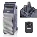 Honeywell 830 CFM Outdoor-Safe Portable Evaporative Swamp Cooler & Fan with GFCI Cord, Powerful 36Ft Airflow, and Drink Holders, (Gray)