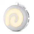 White Noise Machine-Dreamegg Portable Sound Machine for Baby Kids,Noise Machine for Sleeping,Night Light,11 Soothing Sounds,Volume Control,Child Lock,USB Rechargeable Sound Machine for Travel