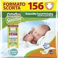 Babylino Sensitive Pannolini Neonato Taglia 1, Newborn (2-5Kg), 156 Unità