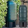 Water Butt Set with Stand Diverter & Tap Garden Waterbutt Barrel Rain Water Collector 100L, 230L & 250L (100 Litre)