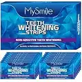 MySmile 𝗧𝗲𝗲𝘁𝗵 𝗪𝗵𝗶𝘁𝗲𝗻𝗶𝗻𝗴 𝗦𝘁𝗿𝗶𝗽𝘀, 14 Treatments Non-Sensitive White Strips Teeth Whitening Kit, 28 𝗪𝗵𝗶𝘁𝗲𝗻𝗶𝗻𝗴 𝗦𝘁𝗿𝗶𝗽𝘀 for Tooth Whitening, Remove Stain From Smoking, Coffee, Soda, Food, Wine