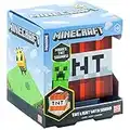 MINECRAFT Lampada da Collezione, Plastica, Multicolore, Standard