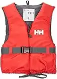 Helly Hansen HH Sport II – Gilet de sauvetage pour tous – Accessoire avec une flottabilité de 50N – Certifié EN ISO 12402-7, Rouge (Red/Ebony), Taille XS