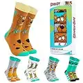 Scooby Doo Mens Socks, Crew Socks Multipack