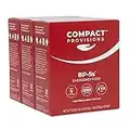 Compact Provisions Emergency Food Supply and Non-Perishable Survival Rations for Disaster Kits. 2,385 Calories, 72g Protein Per Box. 3 Pack.