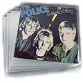 Nonsolo-computer Lot de 100 pochettes pour disques vinyle 12" (33 tours) - Transparentes et protectrices