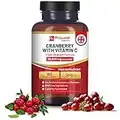 Triple Strength Cranberry 30,000mg Added with Vitamin C - 180 Vegan Tablets I UTI Support for Women I Easy to Swallow Tablets I Made in The UK by Prowise Healthcare