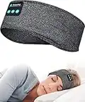 POSNIUD Casque de sommeil Bluetooth – Casque de sommeil confortable, ultra doux, longue durée de lecture pour les personnes dormant sur le côté, cadeau de sommeil pour femme et homme