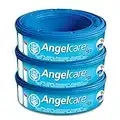 Angelcare Casetes de recambio para sistema de eliminación de pañales, paquete de 3