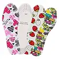 WLLHYF 3 Pairs Kids Insoles for Shoes, Kids Heel Grips Soft and Breathable Child Size Insoles for Kids, Memory Sponge Shoe Inserts Cut Any Size for Children and Toddler