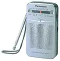 Panasonic RF-P50d Pocket AM/FM Radio Silver RF-P50D