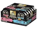 Sheba Perfect Portions Multipack Salmon and Whitefish & Tuna Entrée Wet Cat Food Corn Soy Wheat Free (12 Twin Packs), 1.98 Pounds