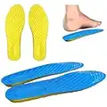 Solette Scarpe Per Uso Quotidiano in Memory Foam, Ergonomiche, Ammortizzanti, Schiuma, Ortopediche, Antishock, Per Uomo e Per Donna (Uomo (41-46), Blu)