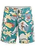 O'NEILL Pantalón de Surf para Hombre SoCal, Hombre, SoCal Boardshorts, Grün AOP, 28