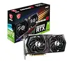 MSI GeForce RTX 3060 Ti GAMING X 8G LHR Gaming Graphics Card - 8GB GDDR6, 1770MHz, PCI Express Gen 4, 256-bit, 3x DP v 1.4a, HDMI 2.1 (Supports 4K)