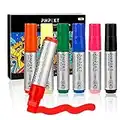 Jumbo Acrylic Paint Markers Pen,15mm Felt Tip Markers Water Based Paint Pens For Wood, Rock,Plastic and Almost All Solid Surfaces,Marker Pen Set For Artists, Students, Teenagers & Adults