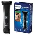 Philips BG7020/15 Bodygroom 7000 Depilatore Corpo da Uomo, Wet&Dry, Pettini Regolabili 3-11 mm, Autonomia fino a 70 min