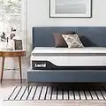 LUCID 5 cm Topper in memory foam con gel rinfrescante e fibra di bambù – Topper Singolo 80x190 cm