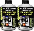 Decalcificante Macchina Caffè Liquido Al 100% Anticalcare Macchine Caffe - Macchine Per Caffe Espresso Caffè Anticalcare Compatibile Con Macchine Di Tutti I Pulizia Macchina Caffè 2 x 0,5 L