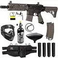 Maddog Tippmann TMC MAGFED Silver HPA Paintball Gun Marker Starter Kit - Tan