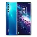 TCL 20 Pro 5G Unlocked Smartphone with 6.67 inch AMOLED FHD+ Display, 48MP OIS Quad Camera, 6GB+256GB, 4500mAh Battery, US 5G Verizon Cellphone, Marine Blue, Does not Support AT&T 5G