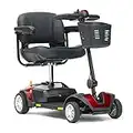 Livewell Jaunt 4mph Portable Travel Car Boot Mobility Scooter (Red)