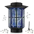 Bug Zapper Outdoor, Electric Mosquito Zapper Indoor Electronic Mosquito Killer Insect Trap Waterproof Mosquito Killer Fly Traps for Home Backyard Garden