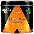 250 Cápsulas PROBIÓTICOS + BIO Cúrcuma con Jengibre y Pimienta Negra | 1460mg | Cúrcuma en Cápsulas con Curcumina y Piperina | Antiinflamatorio Natural | Fórmula Avanzada | Certificación Ecológica