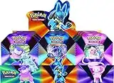 Pokémon Scatola V Forces - Lucario V, Galariano Slowbro V o Mew V (uno a caso), gioco di carte (versione inglese), dai 6 anni in su, 2 giocatori, tempo di gioco: oltre 10 minuti