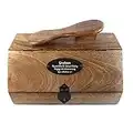 You Name It Personalised Wooden Shoe Shine Box, great gift for the Best Man, Birthdays, Anniversaries, Retirement