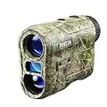 BOBLOV 5-1000 Meters Hunting Rangefinder,Waterproof Hunting Rangefinder with Speed, 6.5X Magnification Flag-Locking Range Finder for Hunting,Rechargeable,Portable, Lightweight