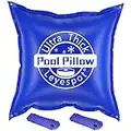 4' X 4' Pool Pillows for Above Ground Pools, 0.4mm Ultra Thick & Cold-Resistant Above Ground Pool Cover Air Pillow, Winterizing Winter Closing Pillows,Pool Winterizing Pillow (2x16.5ft Rope)