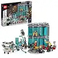 LEGO Marvel Iron Man Armory Toy Building Set 76216, Avengers Gift for 7 Plus Year Old Kids, Boys & Girls, Marvel Building Kit with MK3, MK25 and MK85 Suit Minifigures