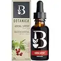 Botanica Adrenal Support Liquid Herb Extract Tincture – Made with Adaptogens Holy Basil & Schisandra for Adrenal Fatigue & Stress Relief (50mL)