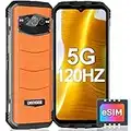 DOOGEE V30（2023） Rugged Smartphone 5g, Batteria 10800mAh, 15GB+256GB(TF 2TB), 108 MP Tripla Fotocamera, 6.6" FHD+ 120Hz, Dimensity 900, Telefono Indistruttibile Android 12, IP68/IP69K, NFC/eSIM/OTG