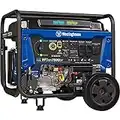 Westinghouse Outdoor Power Equipment 9500 Peak Watt Dual Fuel Home Backup Portable Generator, Remote Electric Start, Transfer Switch Ready, Gas & Propane Powered, CARB Compliant